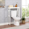 Etagere da bagno sopra WC bianca