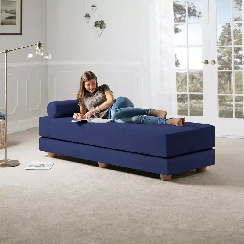 Jaxx Alon Daybed / Fold-Out Queen-Size Sleeper - Microvelvet