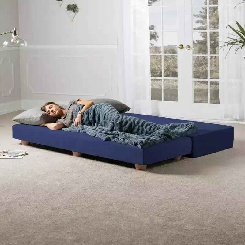 Jaxx Alon Daybed / Fold-Out Queen-Size Sleeper - Microvelvet