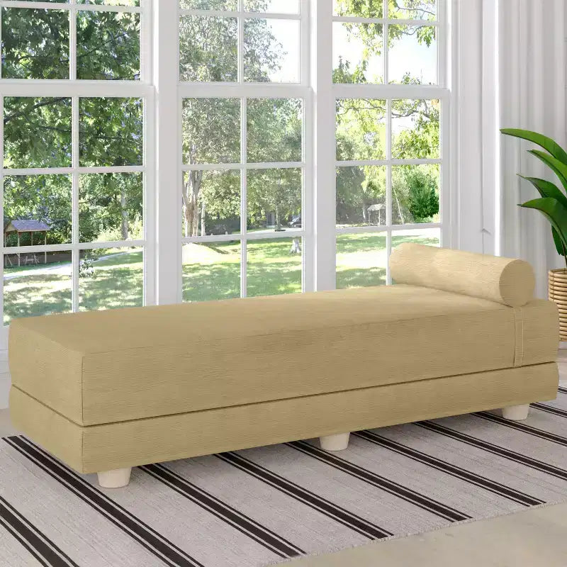 Jaxx Alon Daybed / Fold-Out Queen-Size Sleeper - Microvelvet