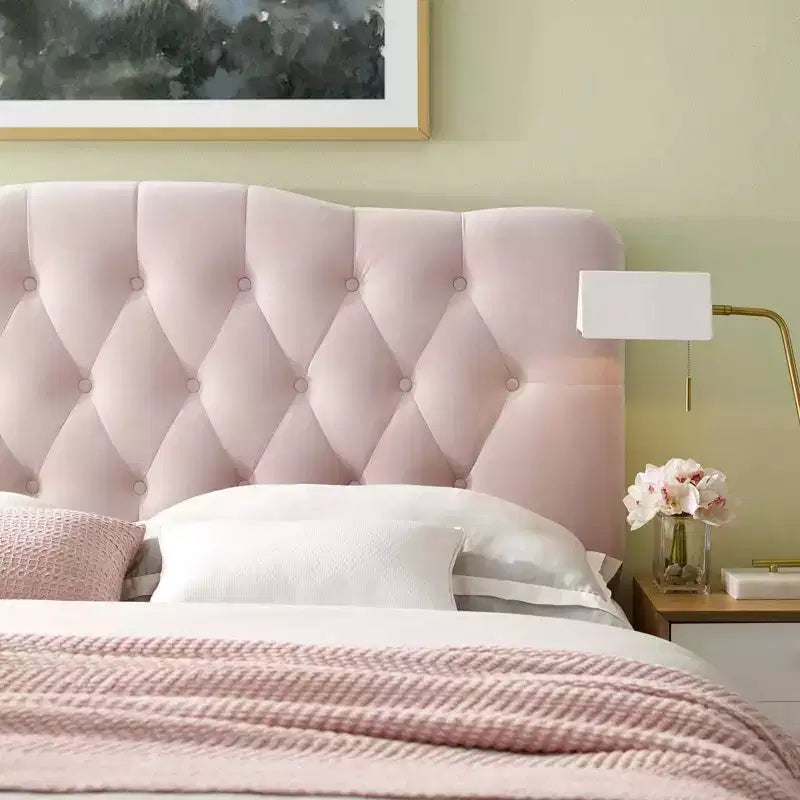 Annabel Full Diamond Tufted Performance Velvet Headboard - Modway