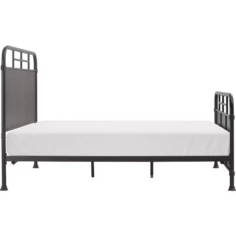 Tavor Industrial Metal Bed - Finch