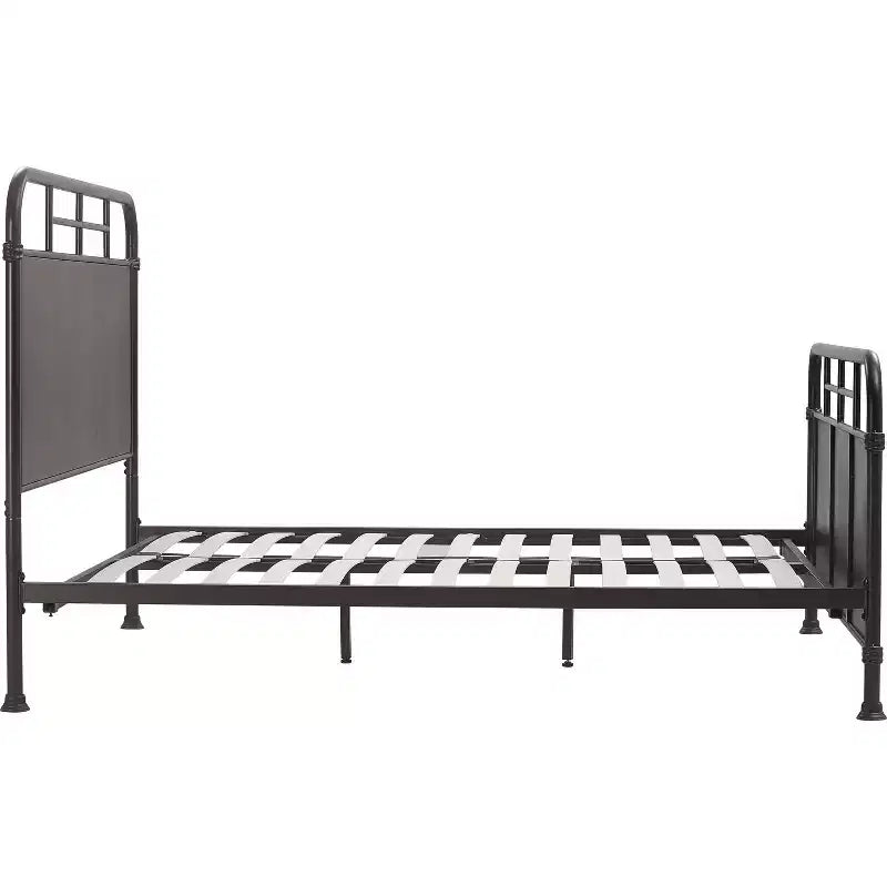 Tavor Industrial Metal Bed - Finch