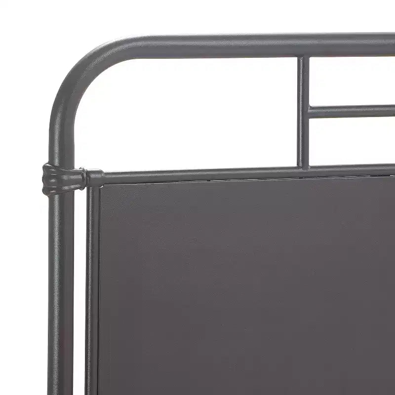 Tavor Industrial Metal Bed - Finch