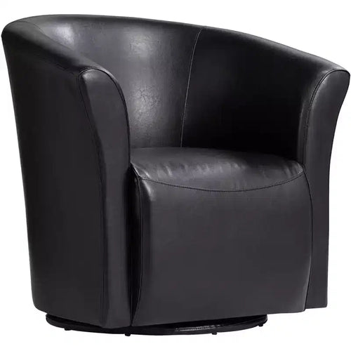 Elements Rocket 31 Wide Rivera Black Swivel Accent Club Chair