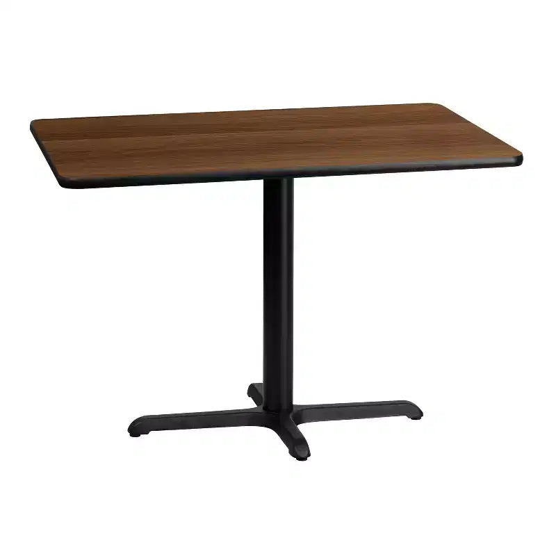 Emma and Oliver 30x42 Rectangular Laminate Table with 23.5x29.5 Table Height Base