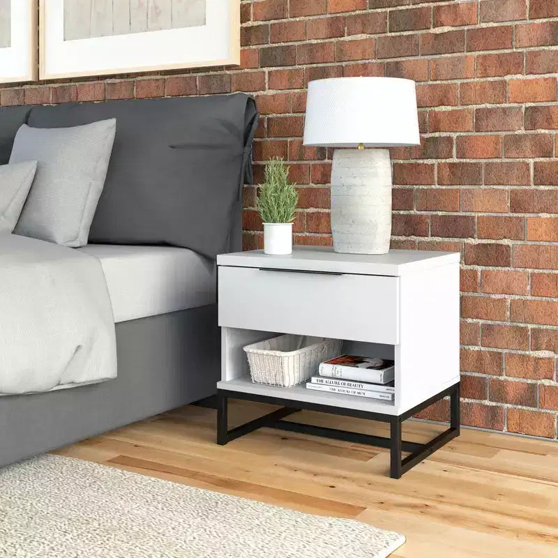 Caldwell Modern Drawer Storage Nightstand - Eco Dream