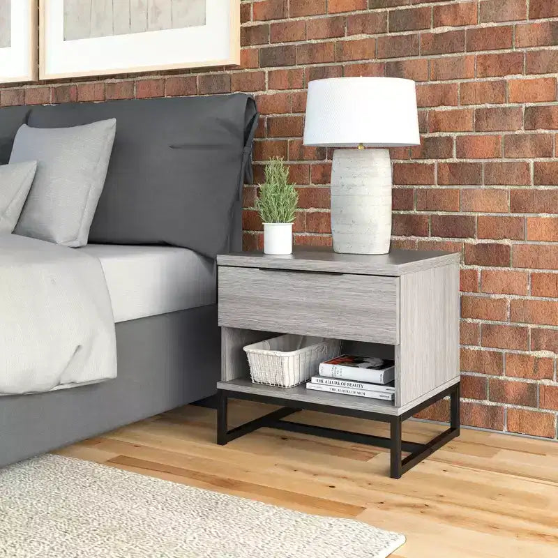 Caldwell Modern Drawer Storage Nightstand - Eco Dream